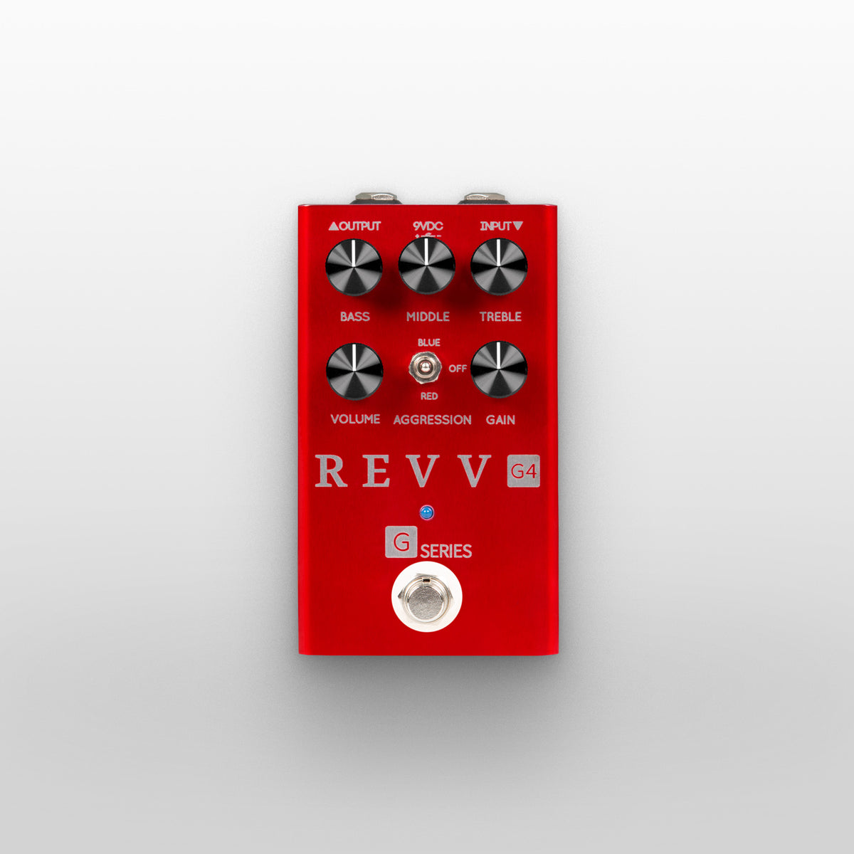 revv distortion pedal G4 Pedal - Red – Revv Online Store